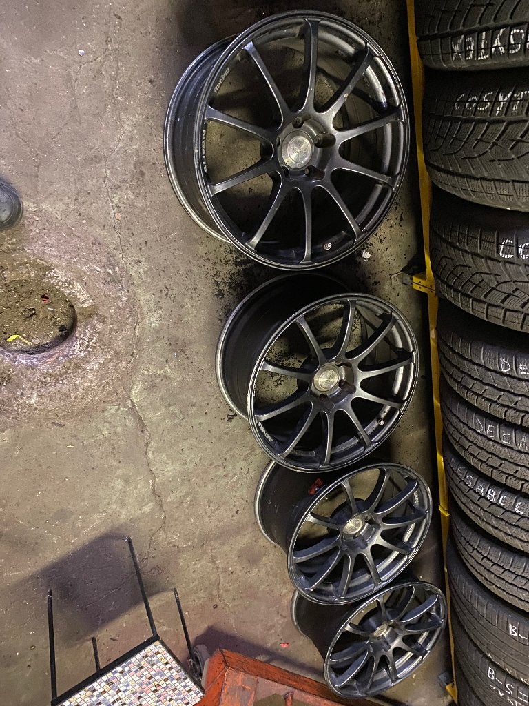 Advan racing  5x114 3, Auto-onderdelen, Banden en Velgen, Ophalen
