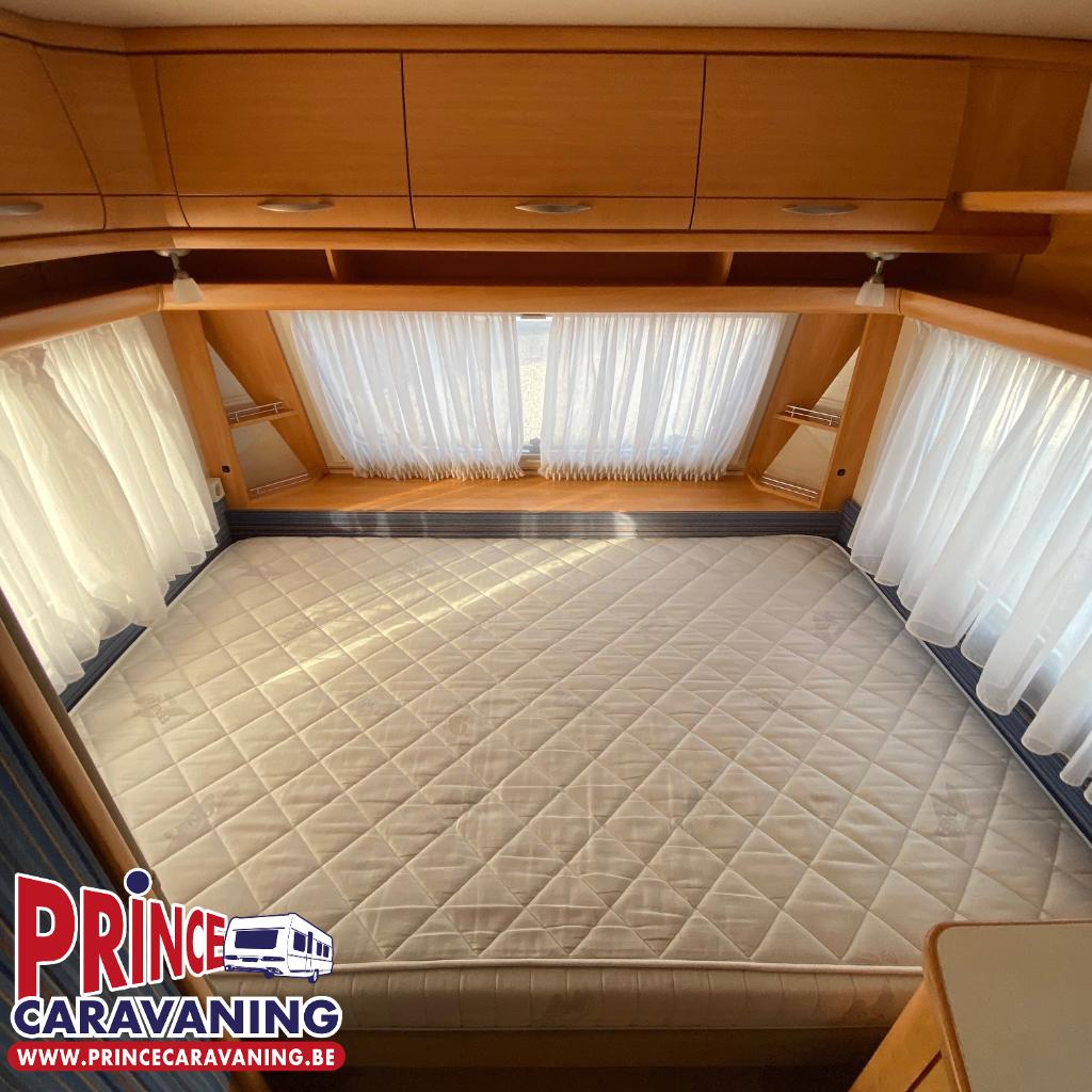 Fendt Saphir 490 TF 2008 - Prince Caravaning, Caravans en Kamperen, Bedrijf, Dwarsbed, Douche, Tot en met 4