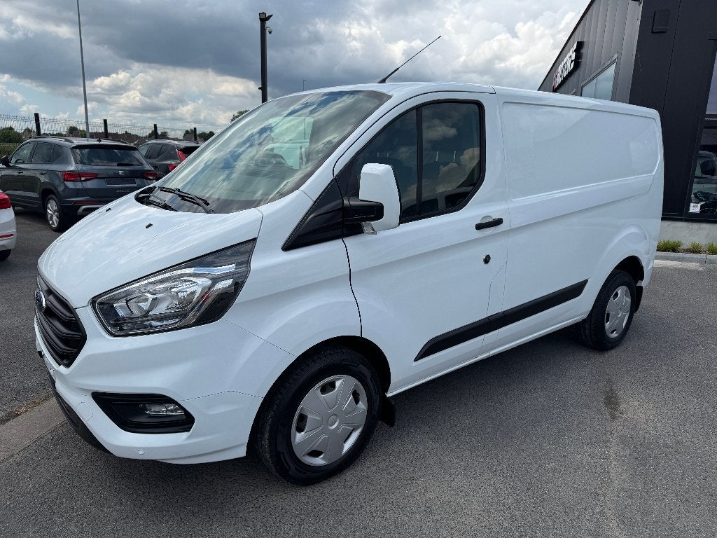 Ford Transit Custom 2.0 L1H1 1st eig ohboek 21.000 km, Auto's, Bestelwagens en Lichte vracht, Voorwielaandrijving, Dealer onderhouden