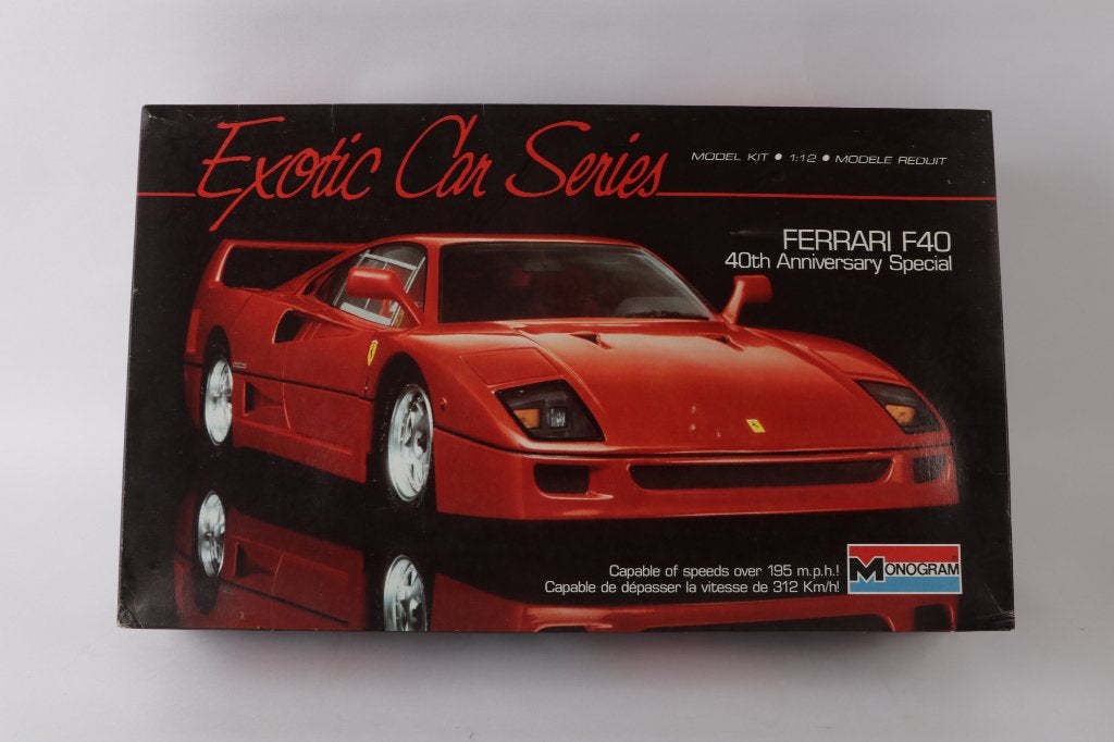 Monogramme du 40e anniversaire de la Ferrari F40 1/12e, Hobby & Loisirs créatifs, Modélisme | Voitures & Véhicules, Enlèvement ou Envoi