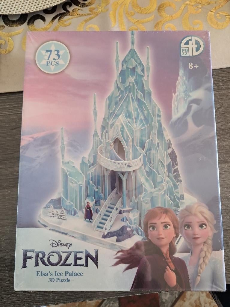 Disney la reine des neiges puzzle 4D château frozen, Enlèvement, Autres personnages, Neuf, Autres types