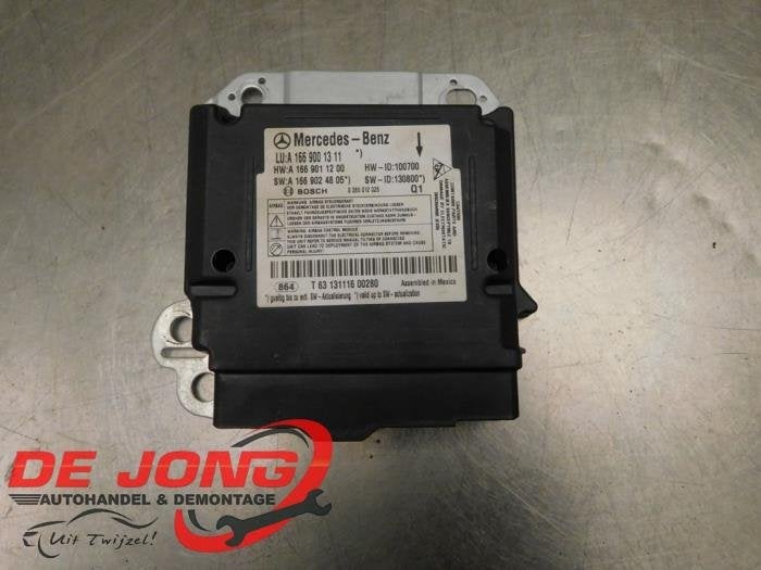 Module airbag d'un Mercedes ML-Klasse, 3 mois de garantie, Utilisé, -, -