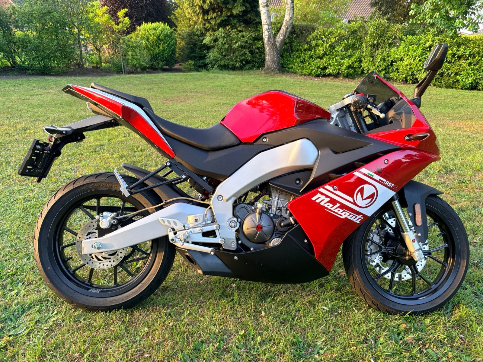 Malaguti 125cc, Motoren, Ophalen