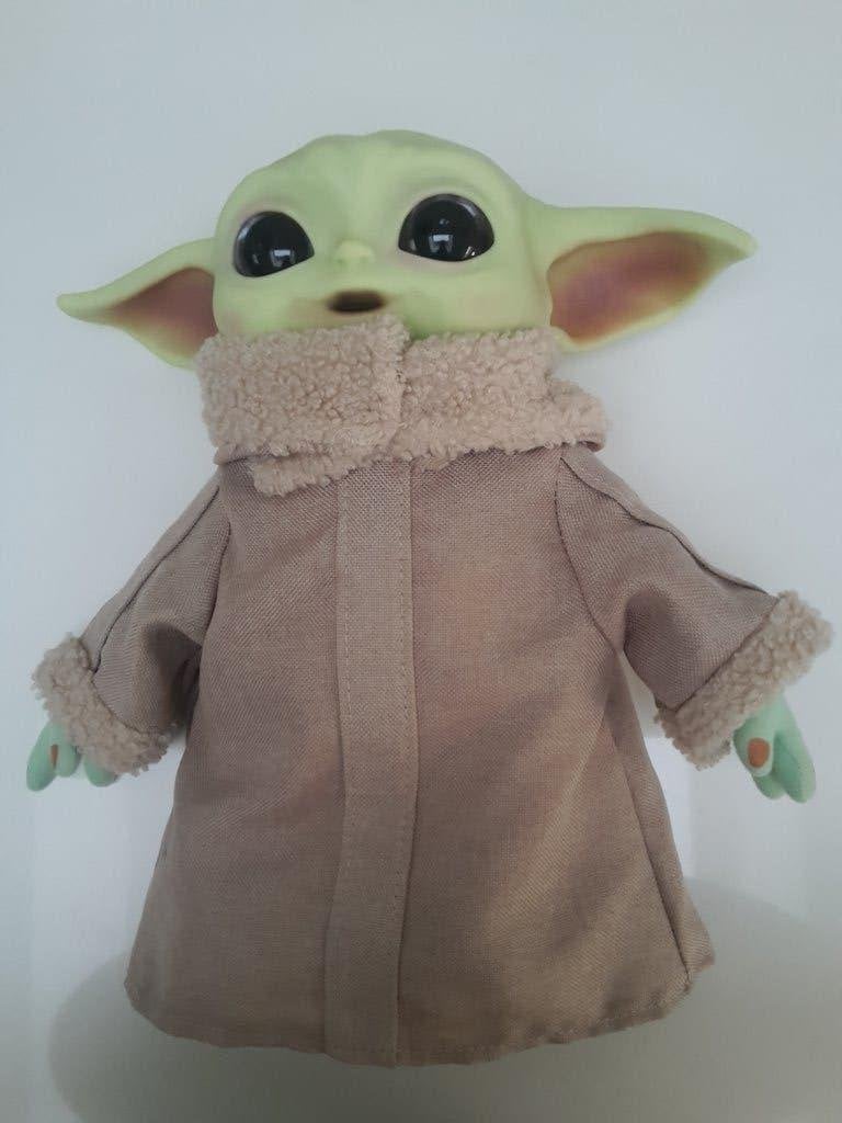 Schattige Yoda knuffel van Star Wars, 34 cm, als nieuw, Ophalen of Verzenden, Zo goed als nieuw