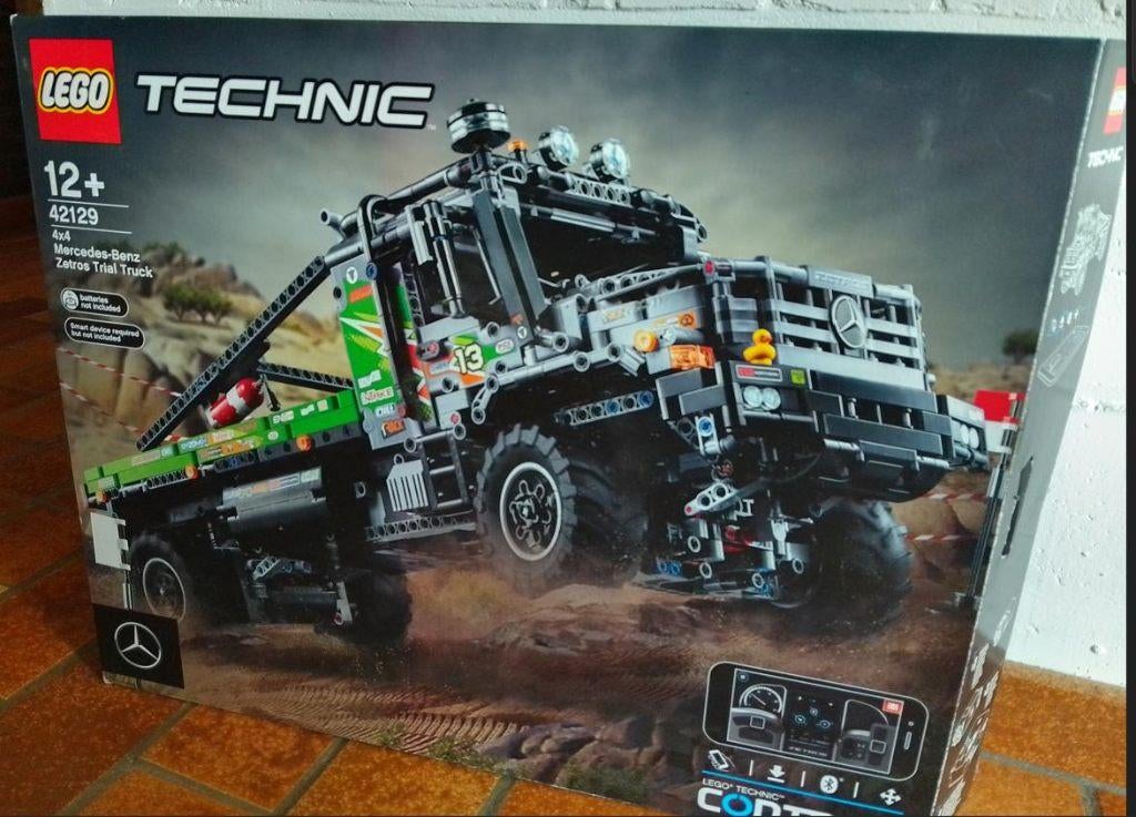 LEGO 4x4 Mercedes-Benz Zetros Trial Truck, Ophalen, Zo goed als nieuw, Overige typen