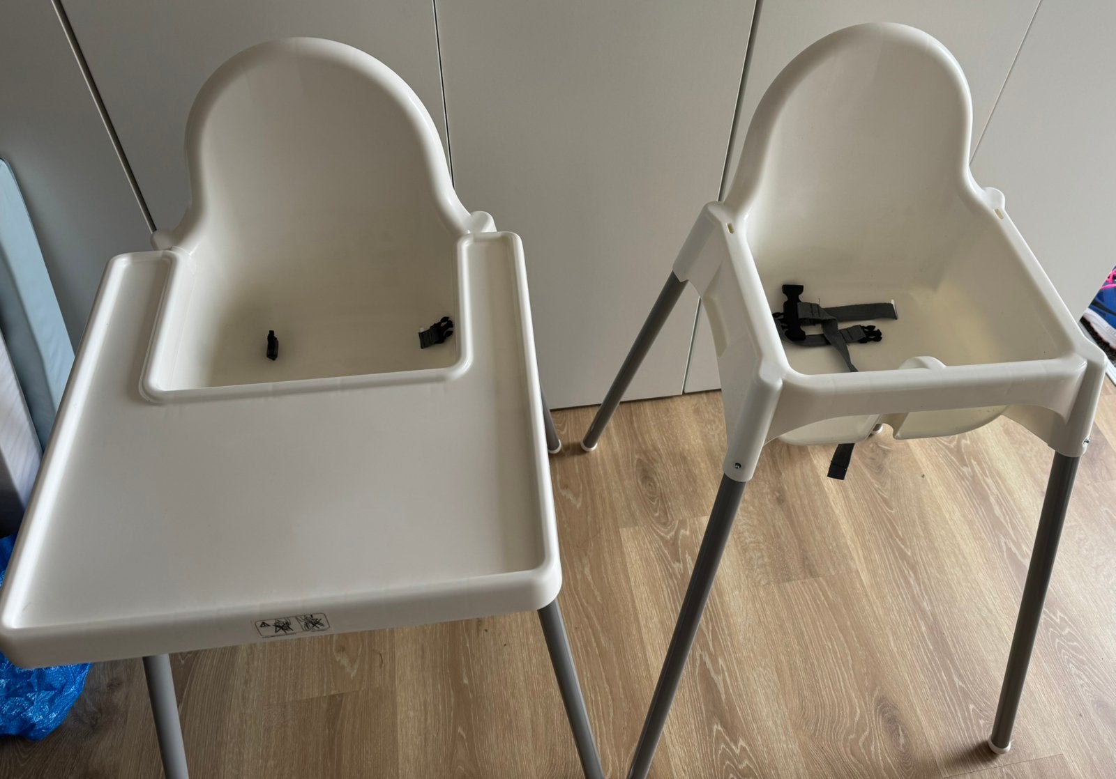 2 x Chaise pour enfant Ikea Antelope, Enlèvement, Comme neuf