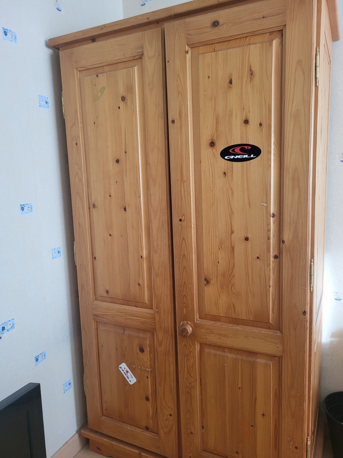 kleerkast met nachtkastje, Ophalen, Gebruikt, 50 tot 100 cm, 150 tot 200 cm