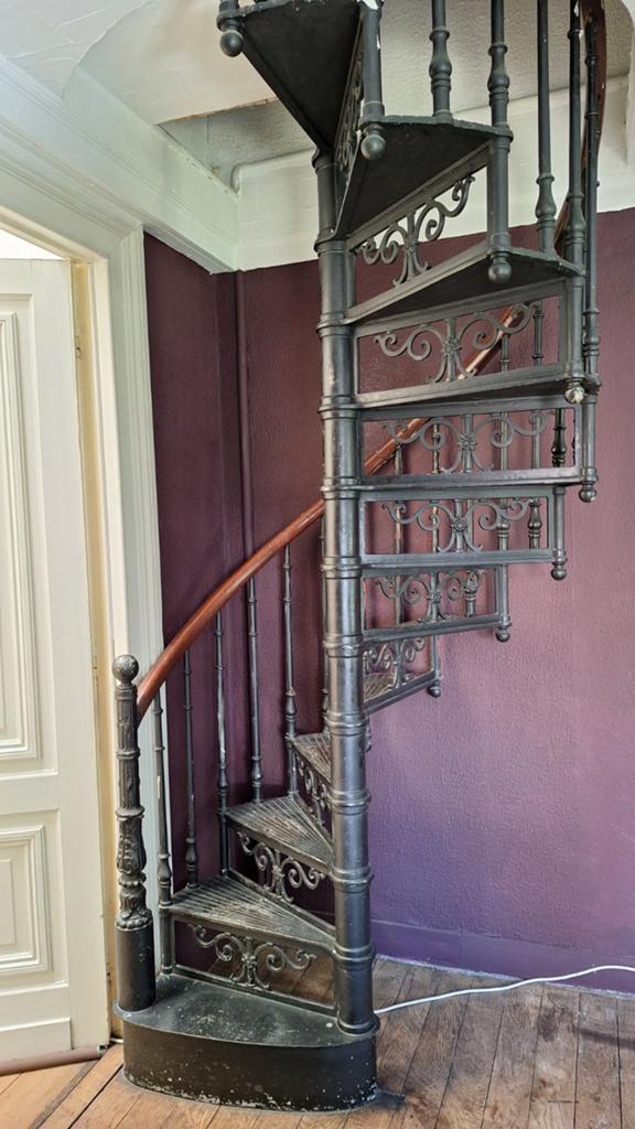 Escalier en colimaçon en fonte, Bricolage & Construction, Échelles & Escaliers, Escalier, Enlèvement