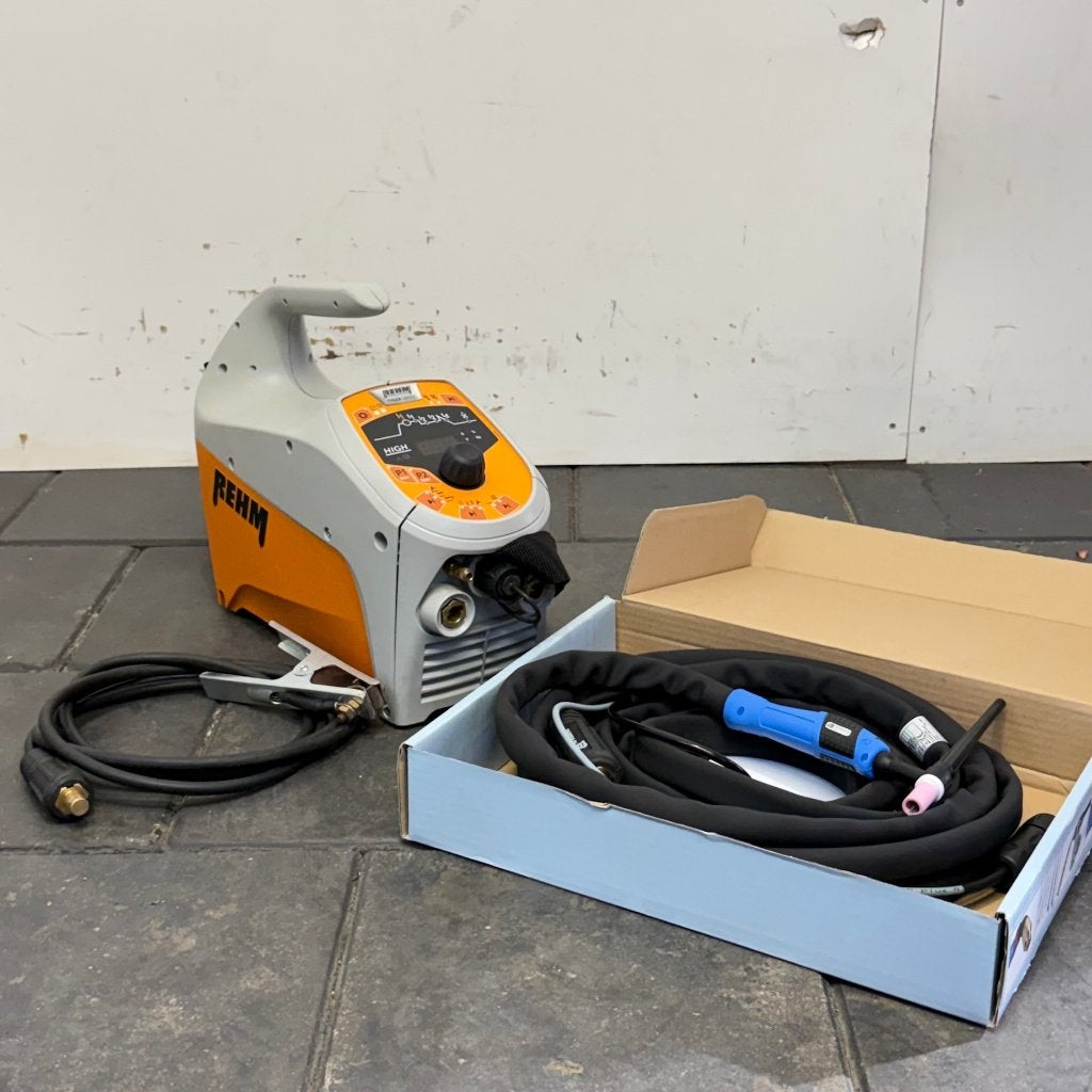 REHM Tiger 180 DC HIGH Tig 230 Volt Laspost + Garantie, Ophalen of Verzenden, Gebruikt, 150 tot 250 ampère, Tig