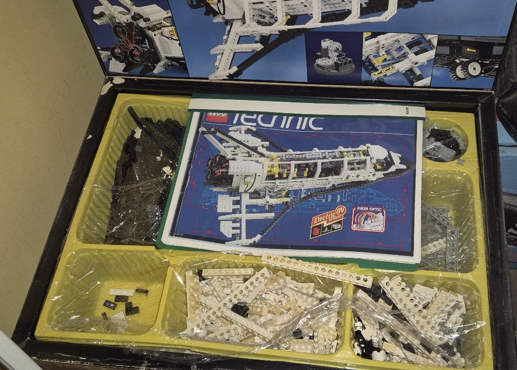 Lego Technic 8480 Space Shuttle in de doos, Kinderen en Baby's, Gebruikt, Lego, Ophalen of Verzenden, Space