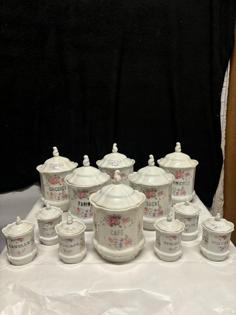 Ancien pots de cuisine en porcelaine – Baudour, Antiek en Kunst, Antiek | Keukengerei, Ophalen
