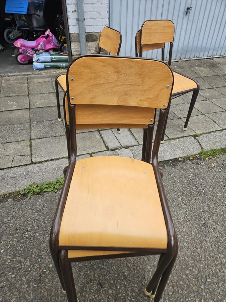 6 chaises en bonne état 50 euro, Huis en Inrichting, Stoelen, Ophalen, Zo goed als nieuw, Hout