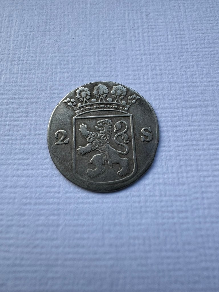 Nederland - 2 stuivers 1763 (Hollandia), Vóór koninkrijk, Zilver, Losse munt, Overige waardes