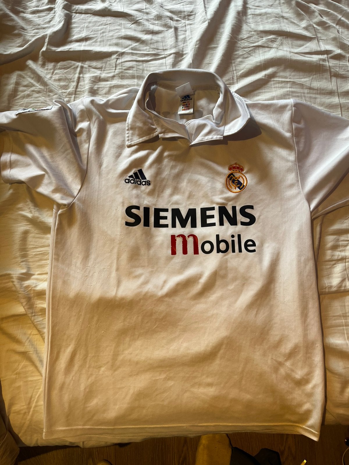 Retro shirt real madrid Raul 02-03, Maat M, Ophalen, Gebruikt, Shirt