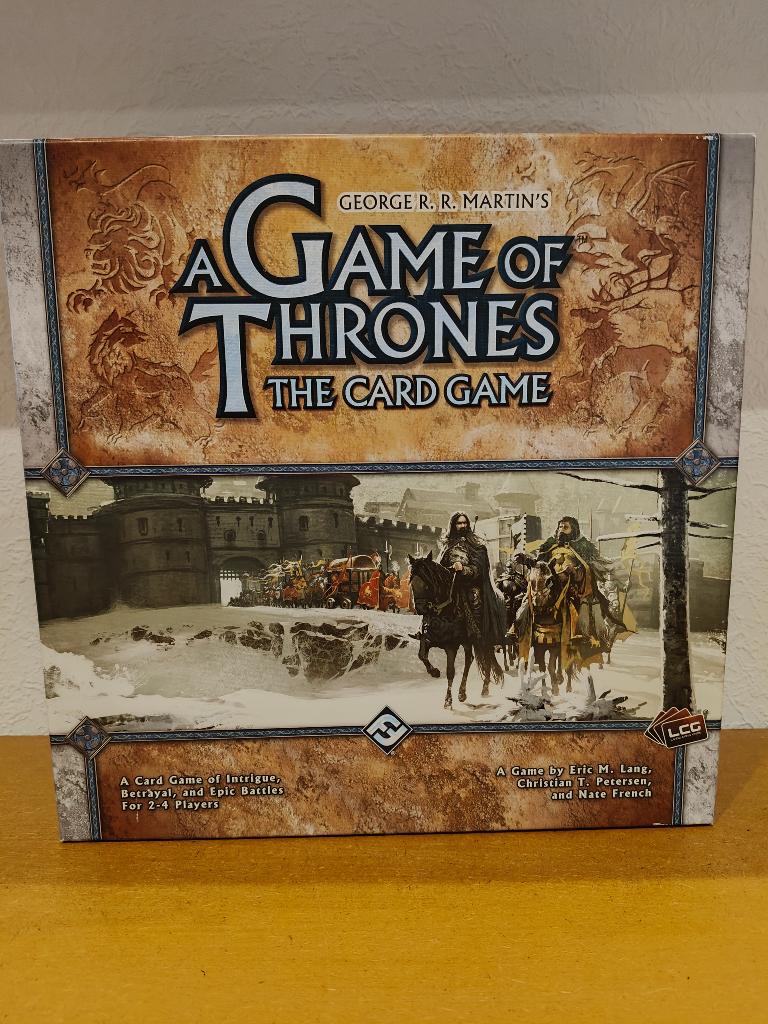game of thrones the card game, Drie of vier spelers, Ophalen of Verzenden, Gebruikt