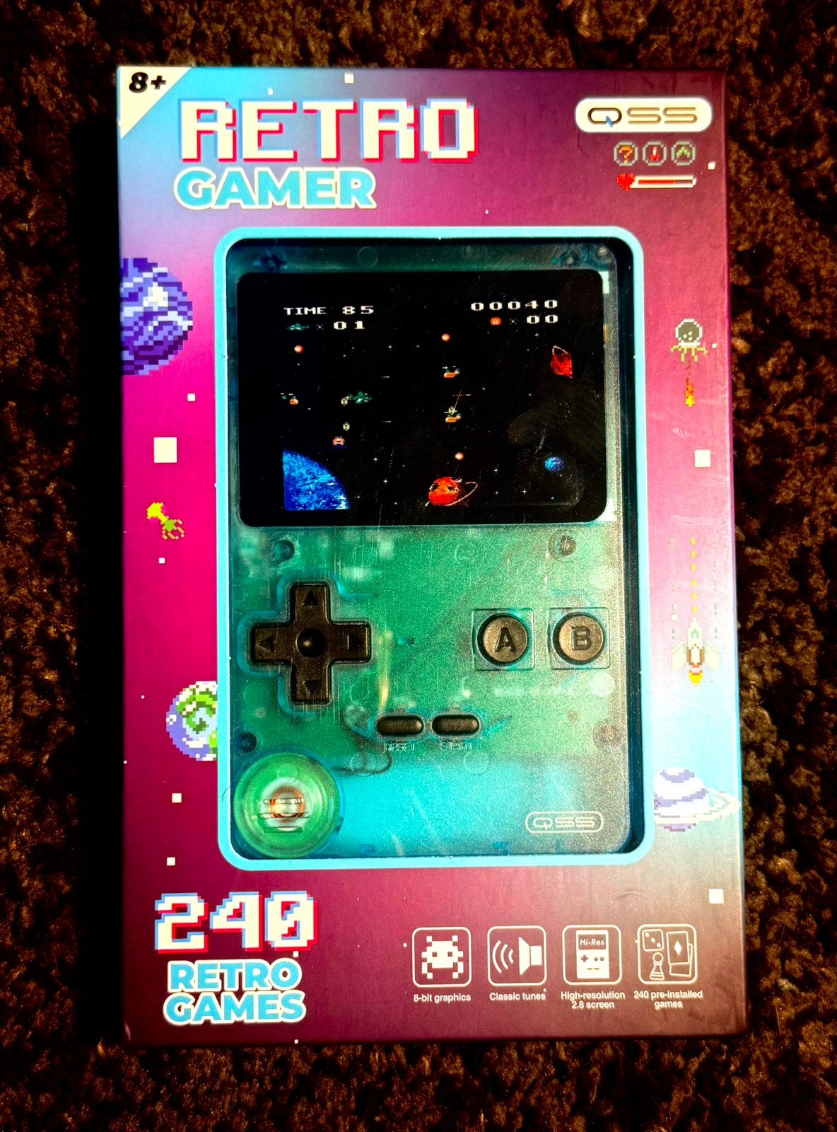 Gameboy MINI || 240 RETRO GAMES || NIEUW, Games en Spelcomputers, Ophalen of Verzenden, Zo goed als nieuw