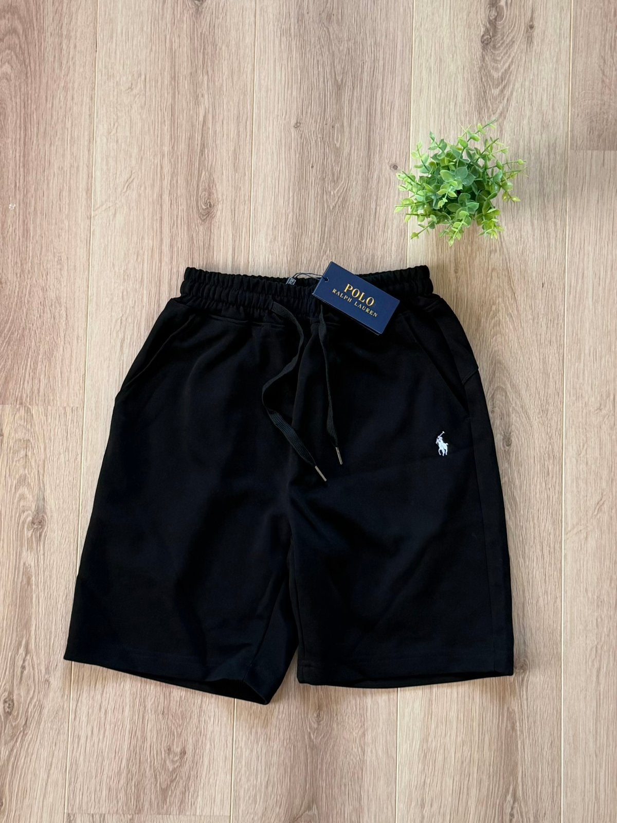 Ralph Lauren Short, Verzenden, Nieuw, Maat 48/50 (M), Zwart