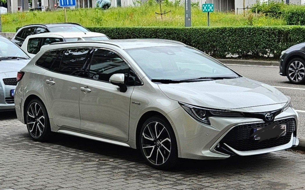 Toyota Corolla, Break(Touring Sports),2L, hybride ,2021,, Autos, Toyota, Argent ou Gris, Achat, Euro 6, Noir