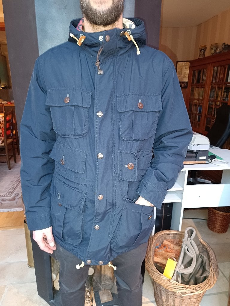 Polo Ralph Lauren nachtblauwe jas voor heren - maat L, Maat 52/54 (L), Blauw, Ophalen of Verzenden, Polo Ralph Lauren