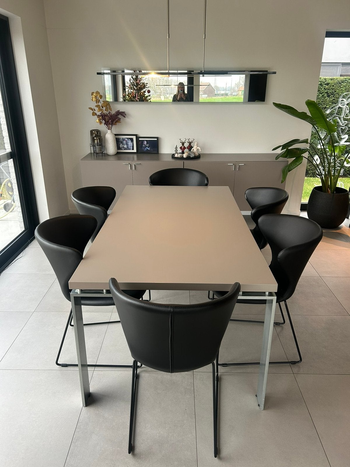 Complete eetkamerset tafel, dressior en kast Zymbioz, Ophalen, Gebruikt