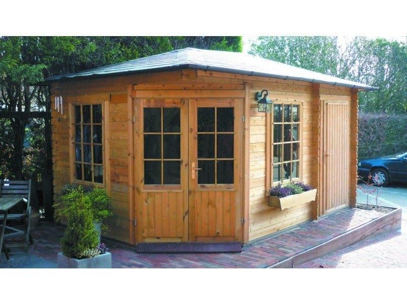 NOUVELLE cabane en rondins de luxe 4355, Envoi, Neuf