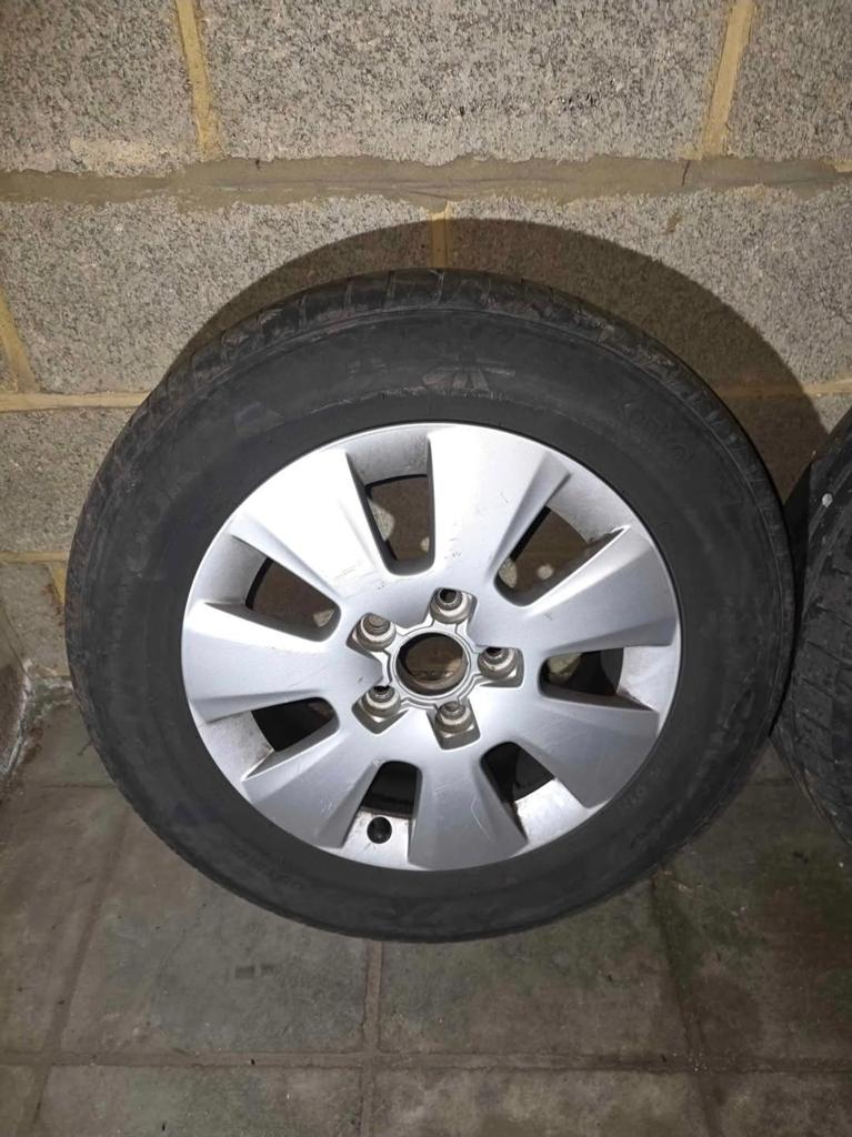 Jantes vw 195/65R15, Autos : Pièces & Accessoires, Pneus & Jantes, Pneu(s)
