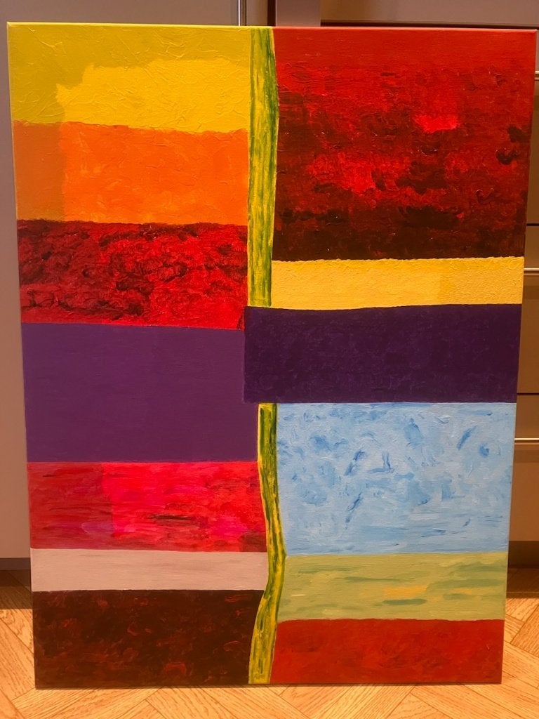 United colors, Antiek en Kunst, Ophalen, Overige materialen, Handgeschilderd, Figuren