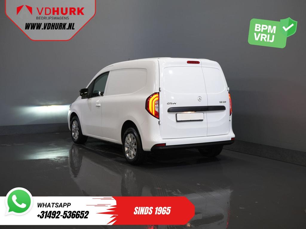 Mercedes-Benz Citan 112 CDI 3 Pers./ LED/ Stoelverw./ Carpla, Parkeersensor, Wit, Mercedes-Benz, Bedrijf