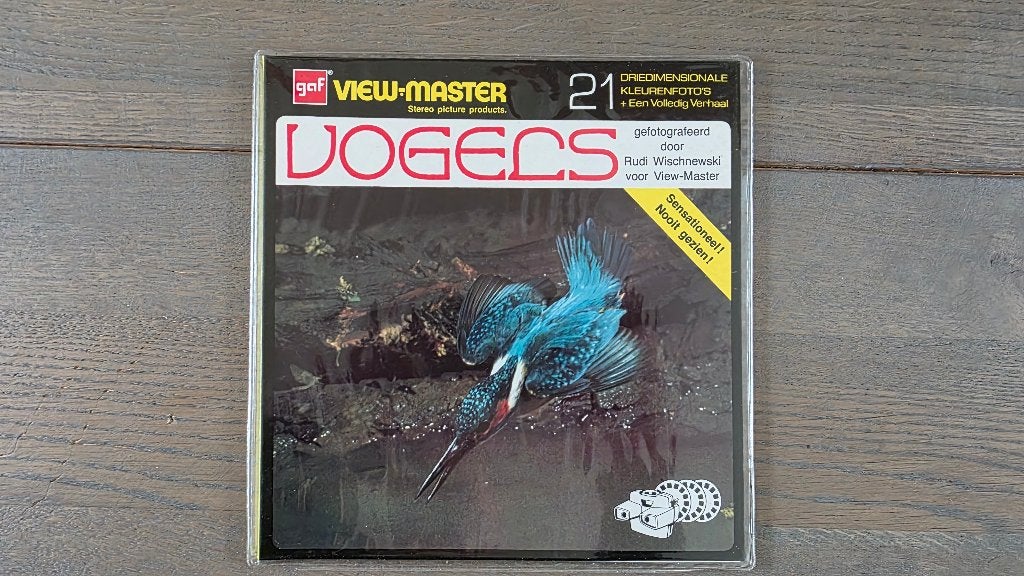 Viewmaster - GAF Vogels door Rudi Wischnewski -orig gesl ver, Ophalen, Nieuw