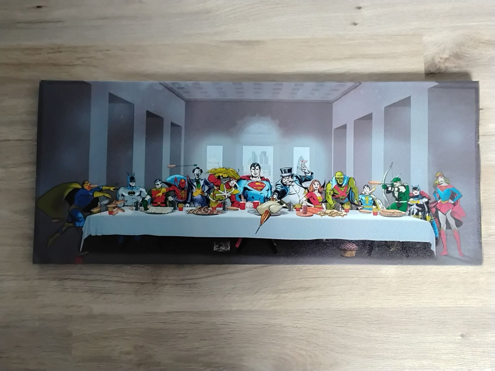 Houten Frame Justice League, Antiquités & Art, Enlèvement