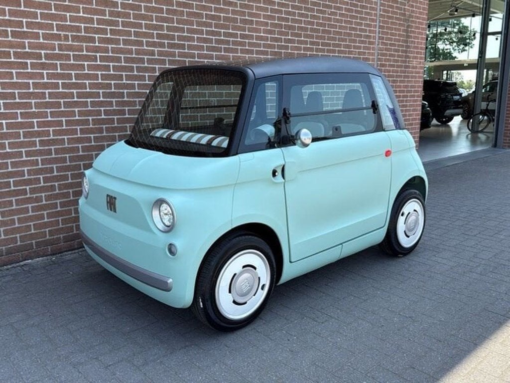 Fiat Topolino Verde Vita Elektrisch 6kW, Auto's, Fiat, Elektrisch, Stadsauto, 2 deurs, Automaat, Groen, Overige kleuren
