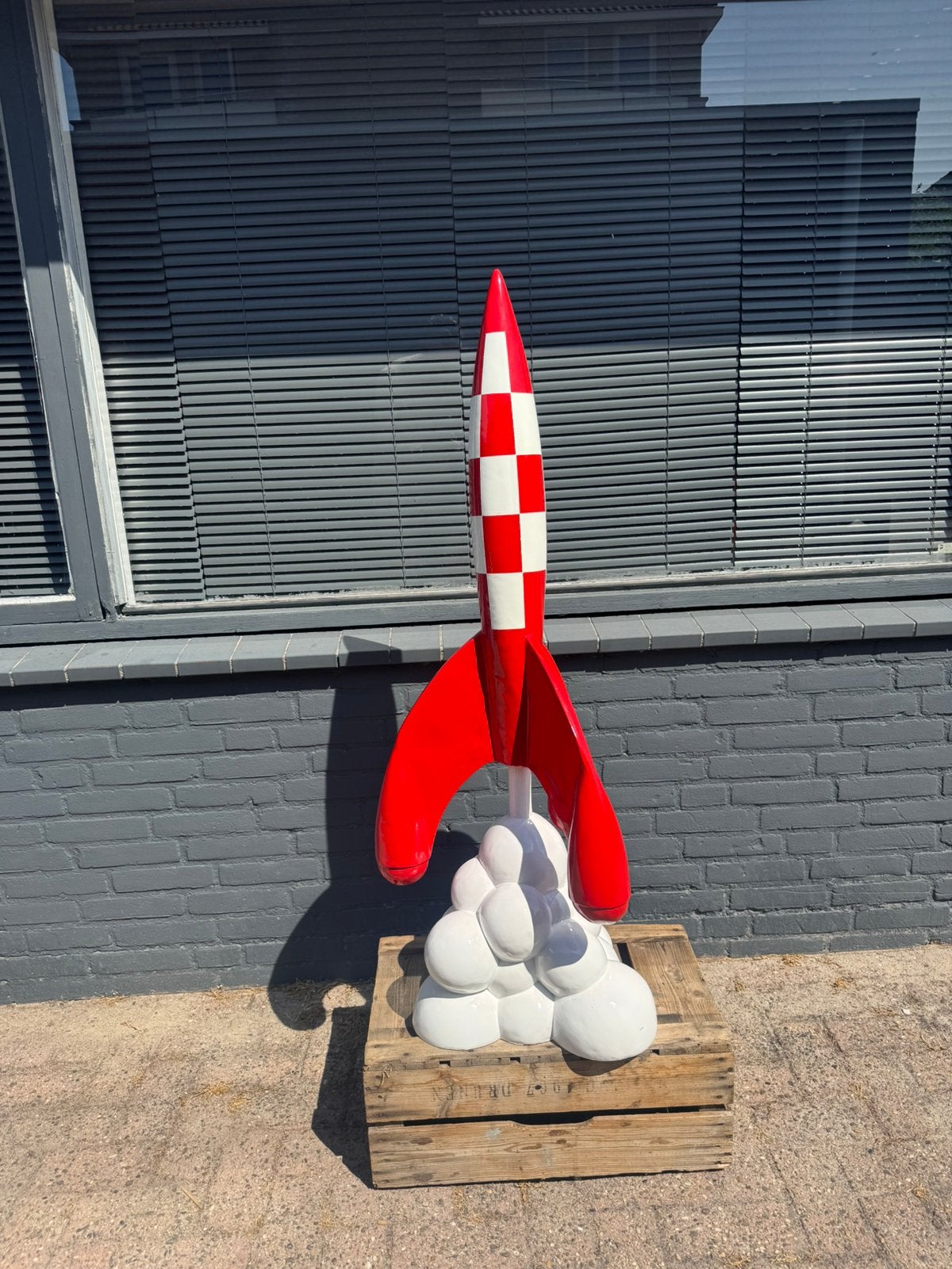 Kuifje Raket naar de Maan decoratie beeld, Ophalen, Gebruikt, Fantasy