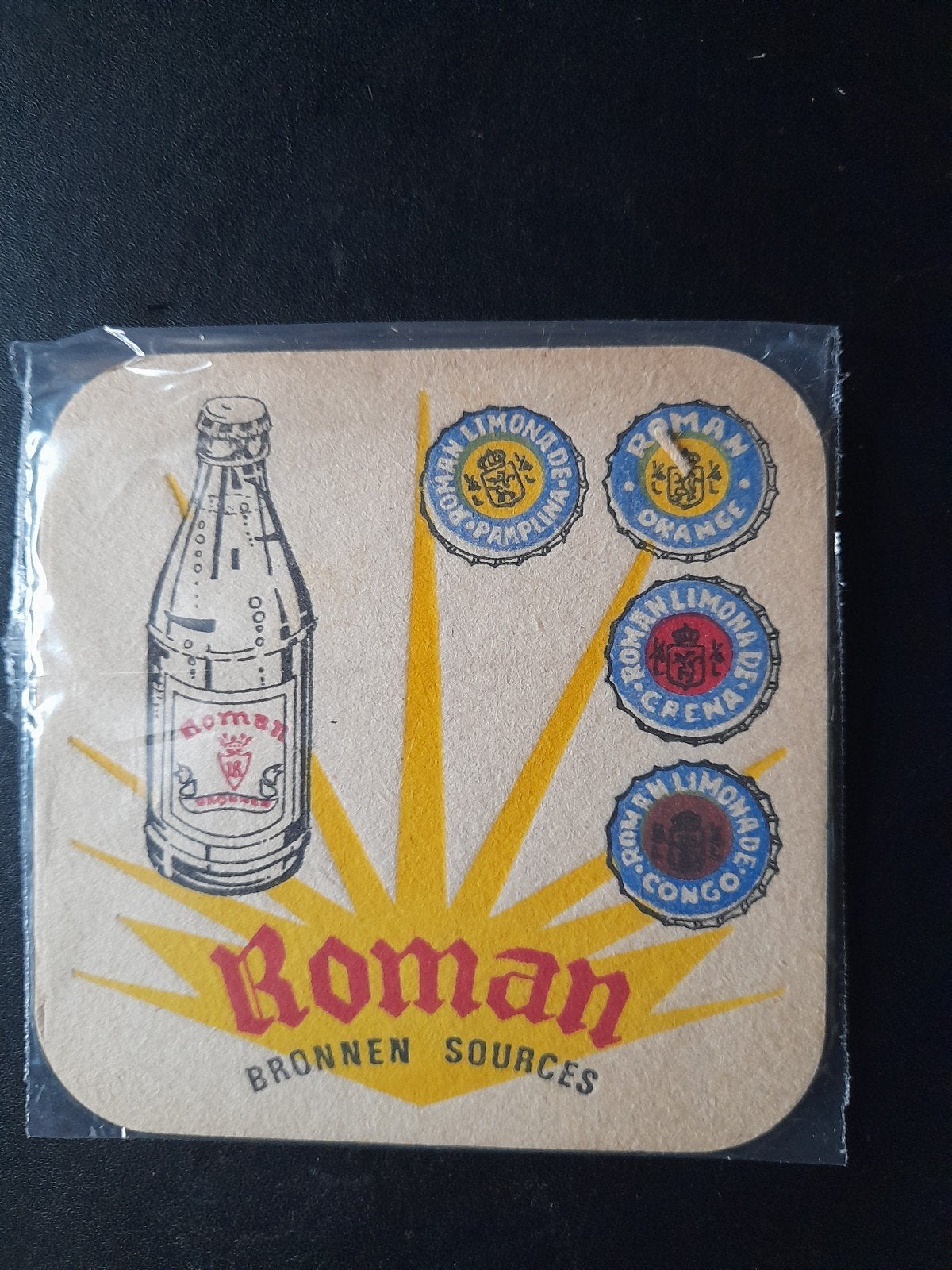 bierviltje brouwerij roman, Verzamelen, Ophalen of Verzenden