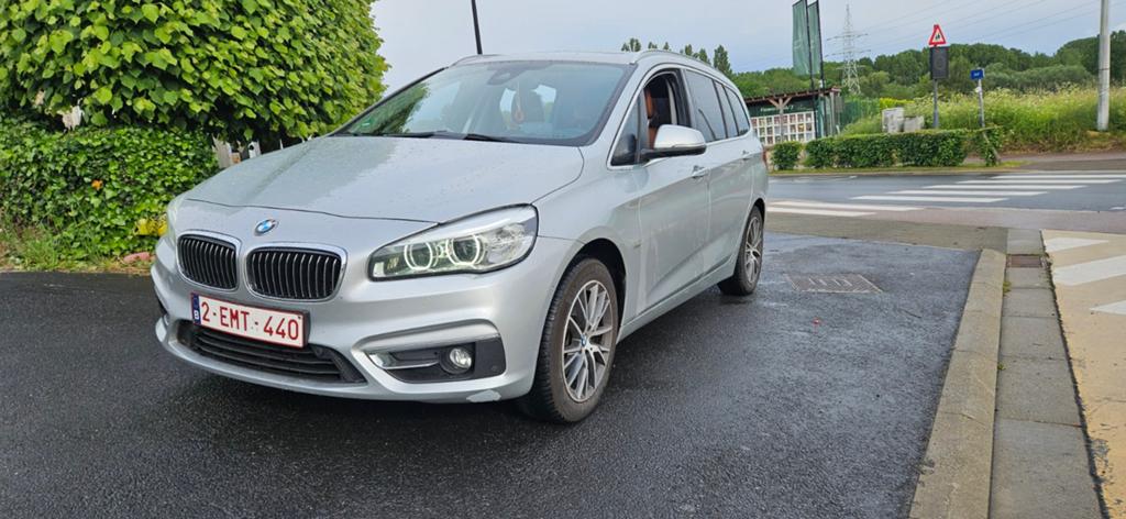 BMW 216 LUXURY LINE 7-ZITS AUTOMAAT, Auto's, BMW, Bedrijf, Te koop, 2 Reeks Gran Tourer, ABS, Adaptieve lichten, Airbags, Airconditioning