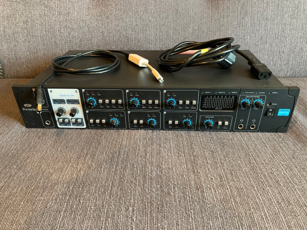 Focusrite Liquid Saffire 56 Firewire audio interface, Informatique & Logiciels, Cartes son, Enlèvement ou Envoi, Utilisé, Externe