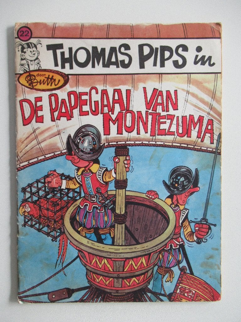 thomas pips...nr.22...de papegaai van montezuma..........1st, Boeken, Ophalen of Verzenden, Gelezen