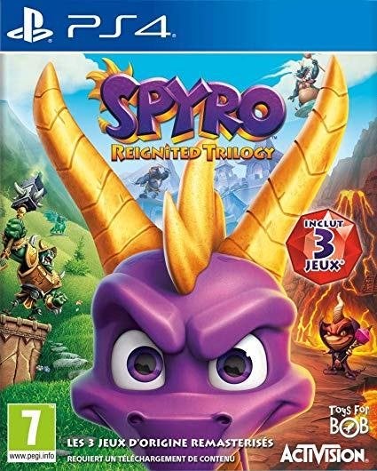 A Vendre Jeu PS4 SPYRO Reignited trilogy, Consoles de jeu & Jeux vidéo, Enlèvement ou Envoi, Utilisé, Aventure et Action, À partir de 7 ans