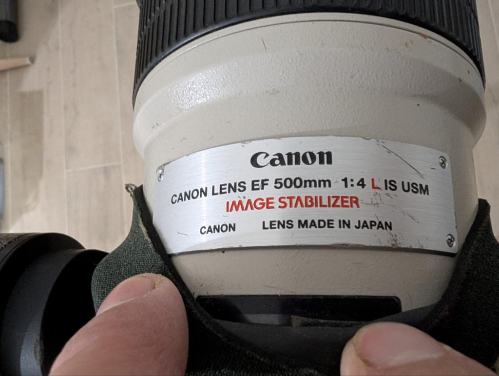 Canon EF 500mm f4.0 | IS, Enlèvement, Utilisé, Téléobjectif