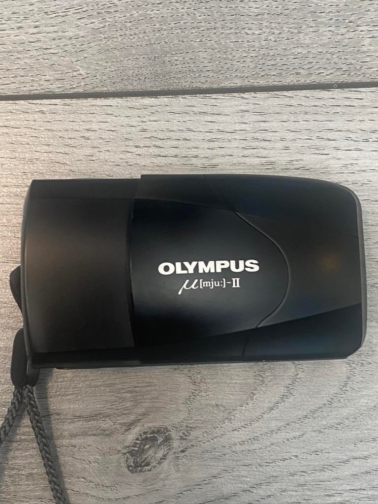 Olympus Mju II, Audio, Tv en Foto, Fotocamera's Analoog, Ophalen of Verzenden, Zo goed als nieuw, Olympus