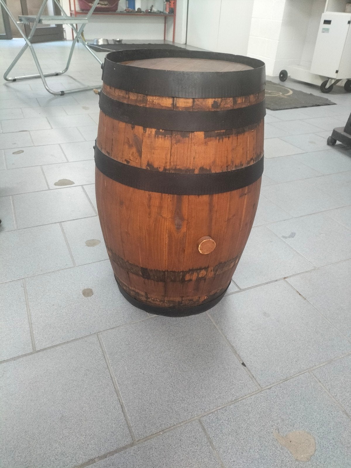 Tonneau de décoration, Enlèvement, Utilisé, Classique, Bois