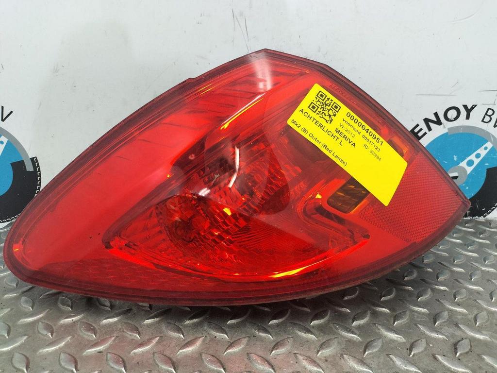 OPEL MERIVA 1.4 Turbo Cosmo  ACHTERLICHT L 2012, Autos : Pièces & Accessoires, Éclairage, Utilisé, ARN reconnu, Stiba membre, Reconnu durable