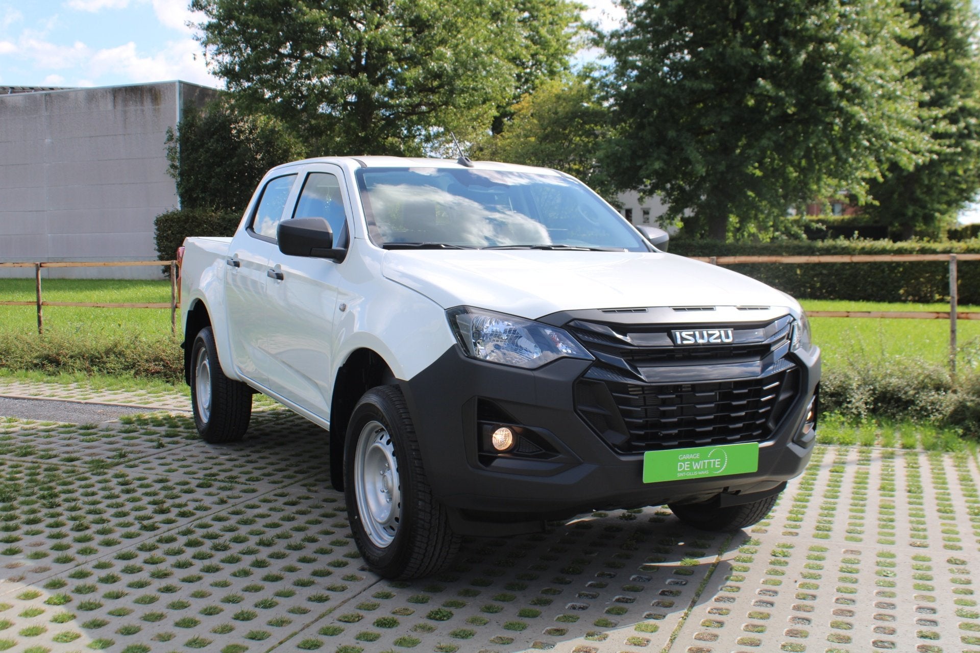 Isuzu D-max 2.2d Double Cab L (automaat), Auto's, Automaat, Stof, Zwart, Overige kleuren