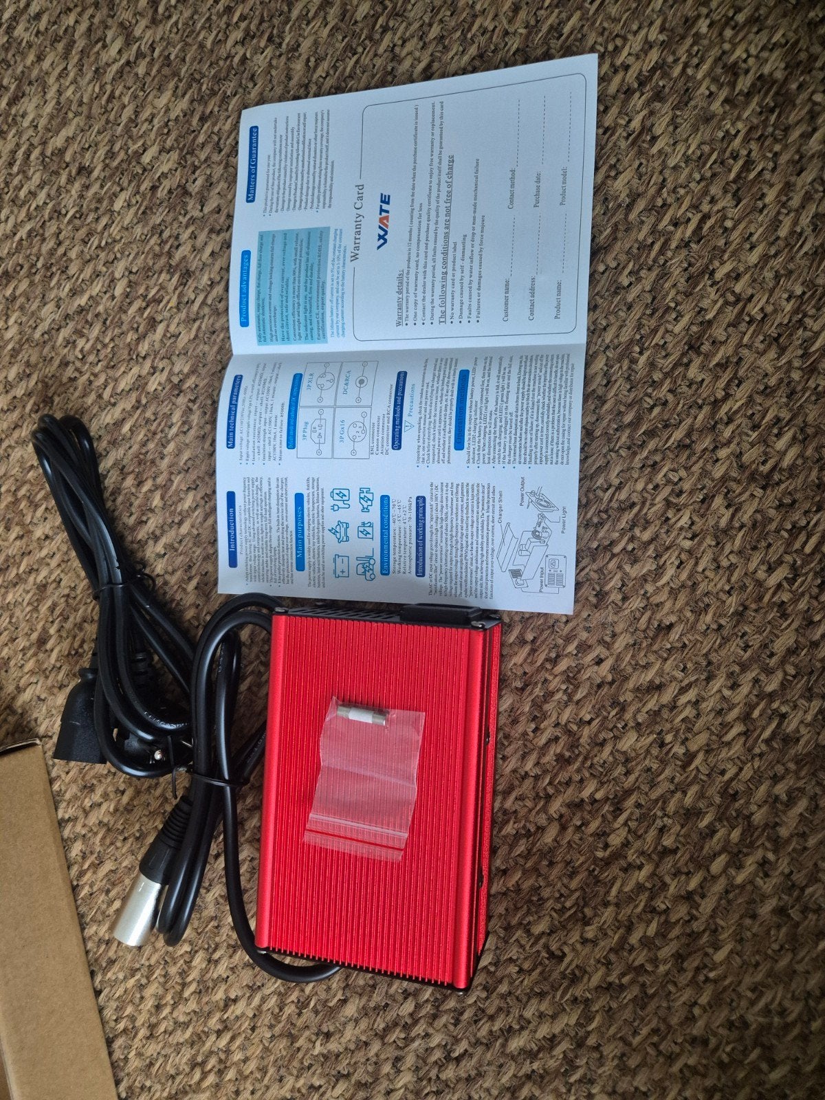 Chargeur rapid vélo électrique 54.6V 5A!