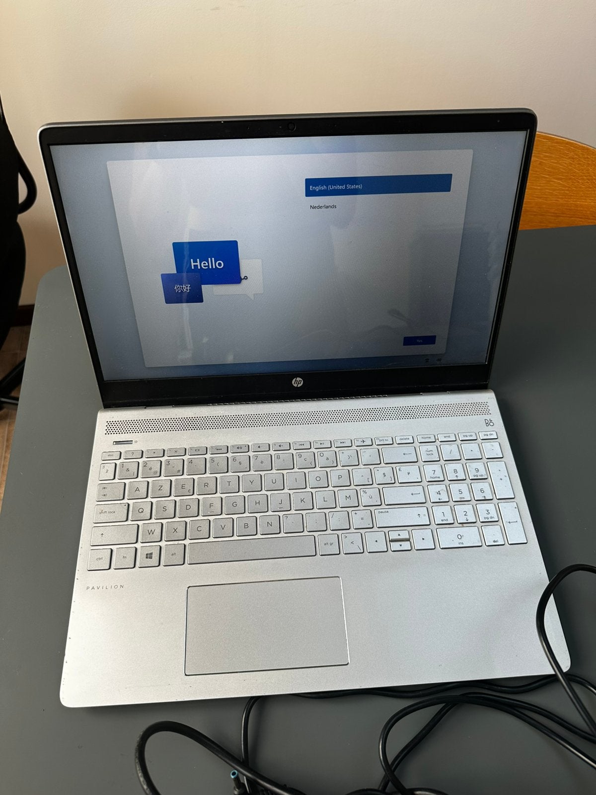 HP pavillion, Enlèvement ou Envoi, Utilisé, 17 pouces ou plus, Azerty