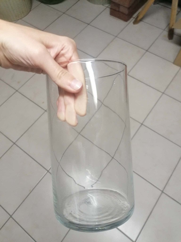 11 Vases transparents - Déco mariage, Maison & Meubles, Convient pour fleurs séchées, Transparent, Comme neuf, Verre