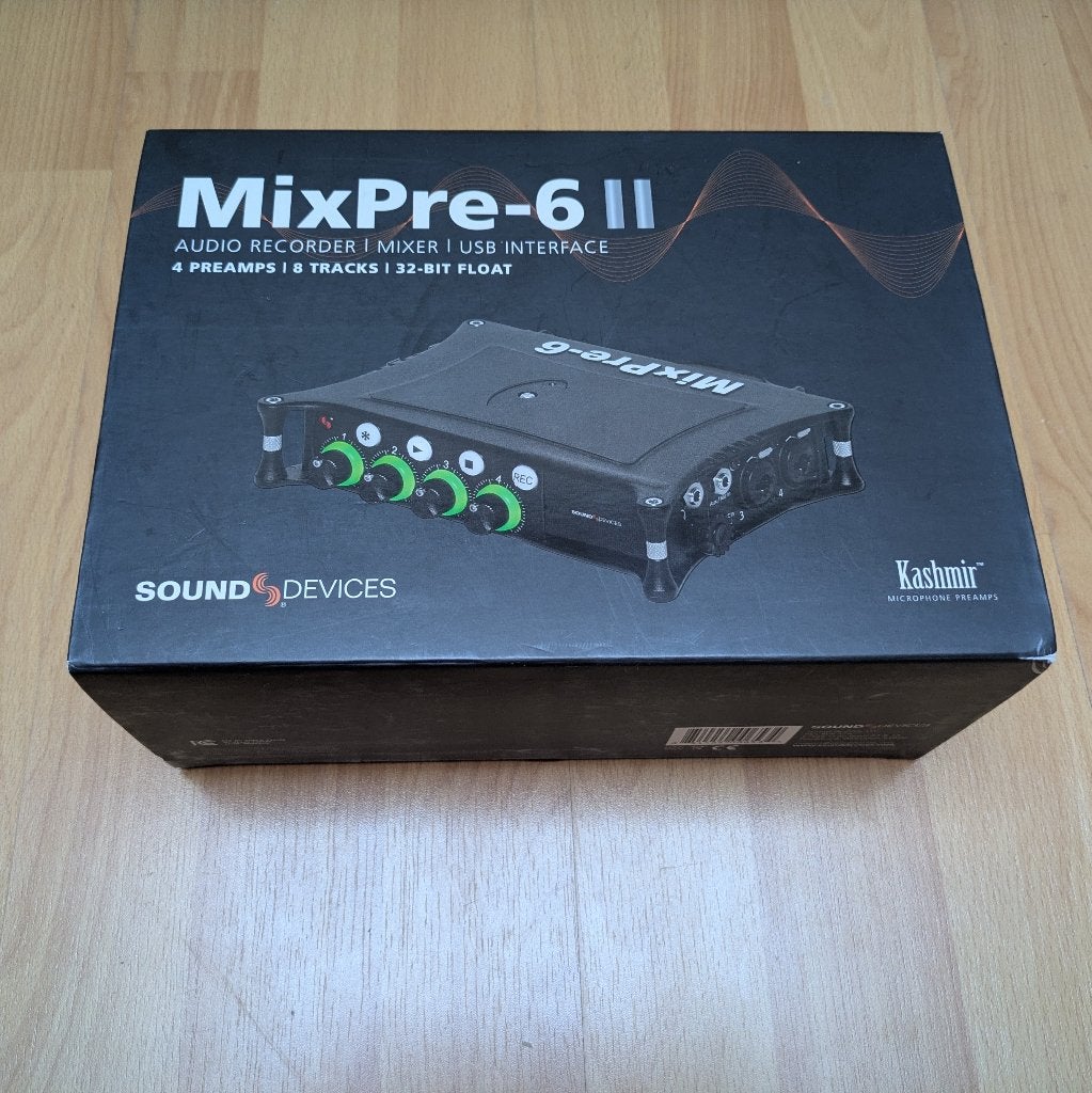 Sound Devices MixPre6II + sac Orca OR 270/OR 28 + Ambisonic, Ophalen of Verzenden, Bandrecorder