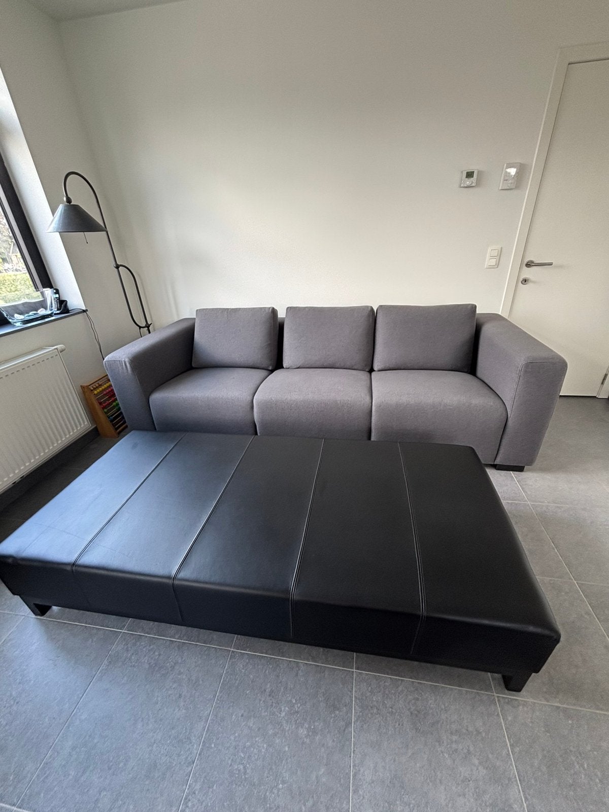 Daybed leder santana Baan meubelen, Ophalen, Zo goed als nieuw