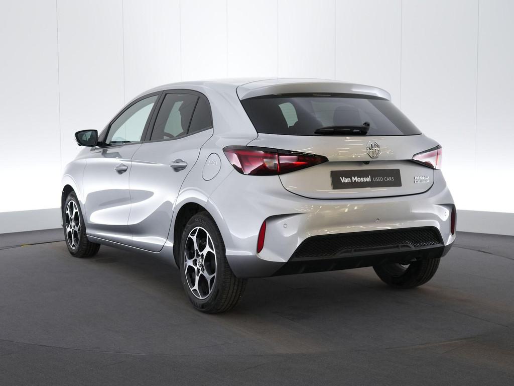 MG MG3 Hybrid+ Luxury, Auto's, MG, Stof, Zwart, 4 cilinders, Bedrijf