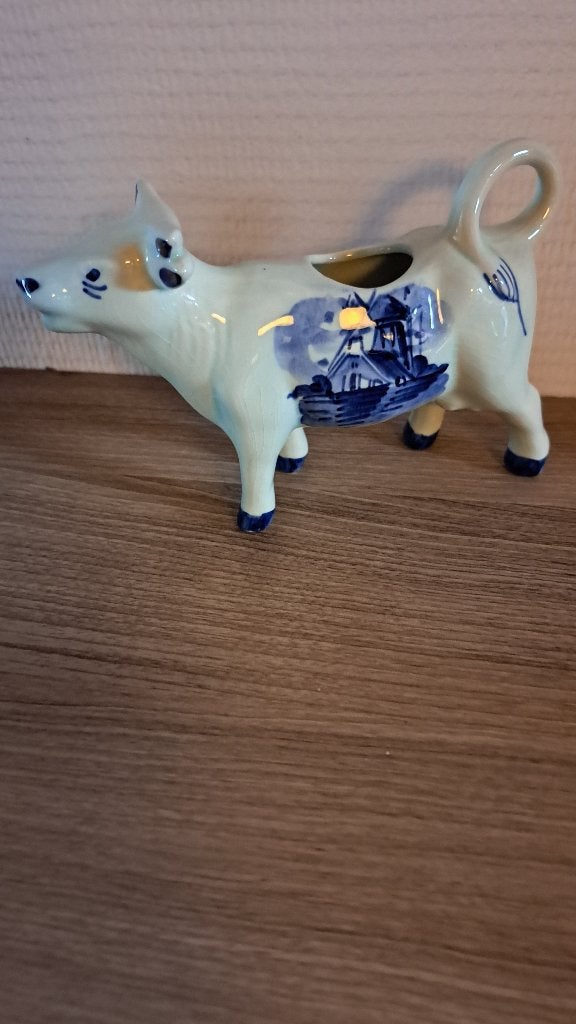 Melkkan koe Delfts blauw, Kan, Overige merken, Ophalen of Verzenden, Zo goed als nieuw