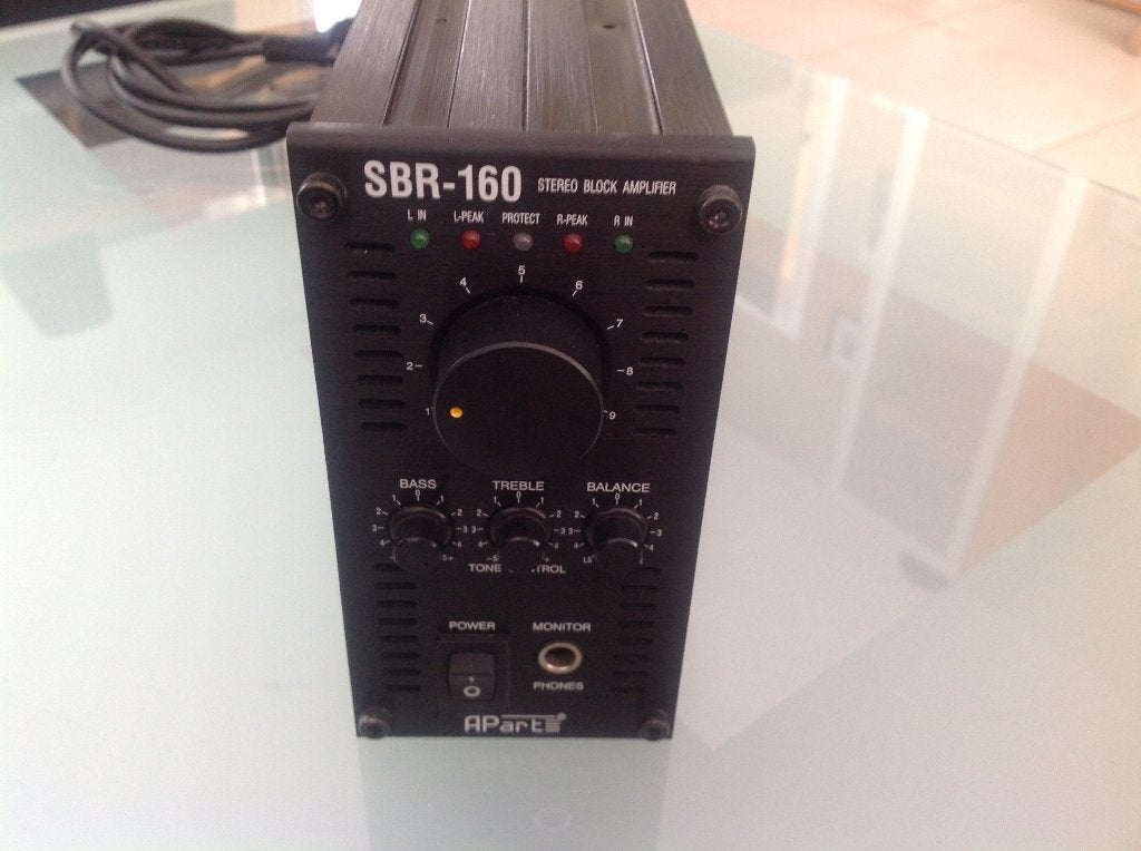 Amplificateur de bloc stéréo Modèle séparé : SRB-160, TV, Hi-fi & Vidéo, Amplificateur à lampes, Enlèvement ou Envoi